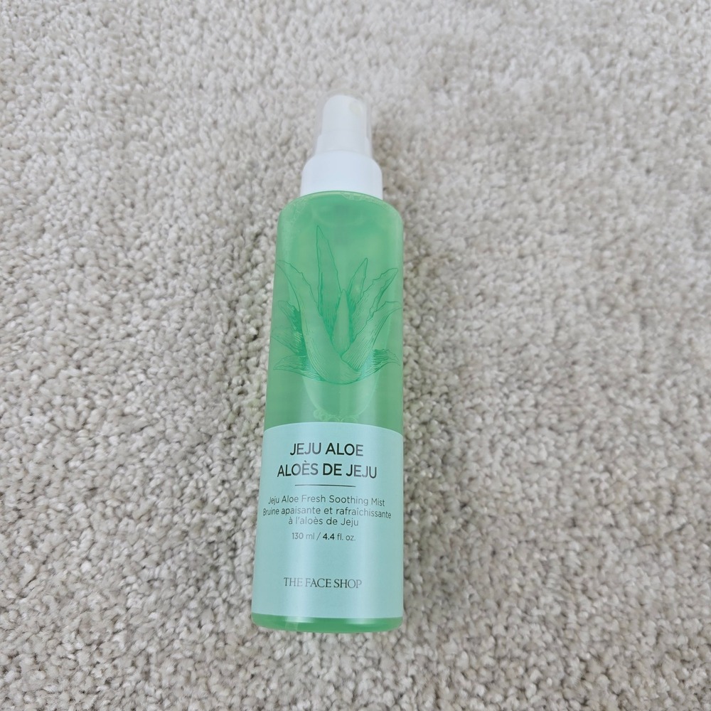 Avon The Face Shop Jeju Aloe Soothing Mist‎ Green 130ml 4.4oz Refreshing Spray